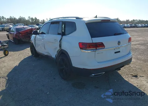 2021 Volkswagen Atlas 3.6L V6 Sel z USA, uszkodzony, nr VIN 1V2ER2CA8MC534474